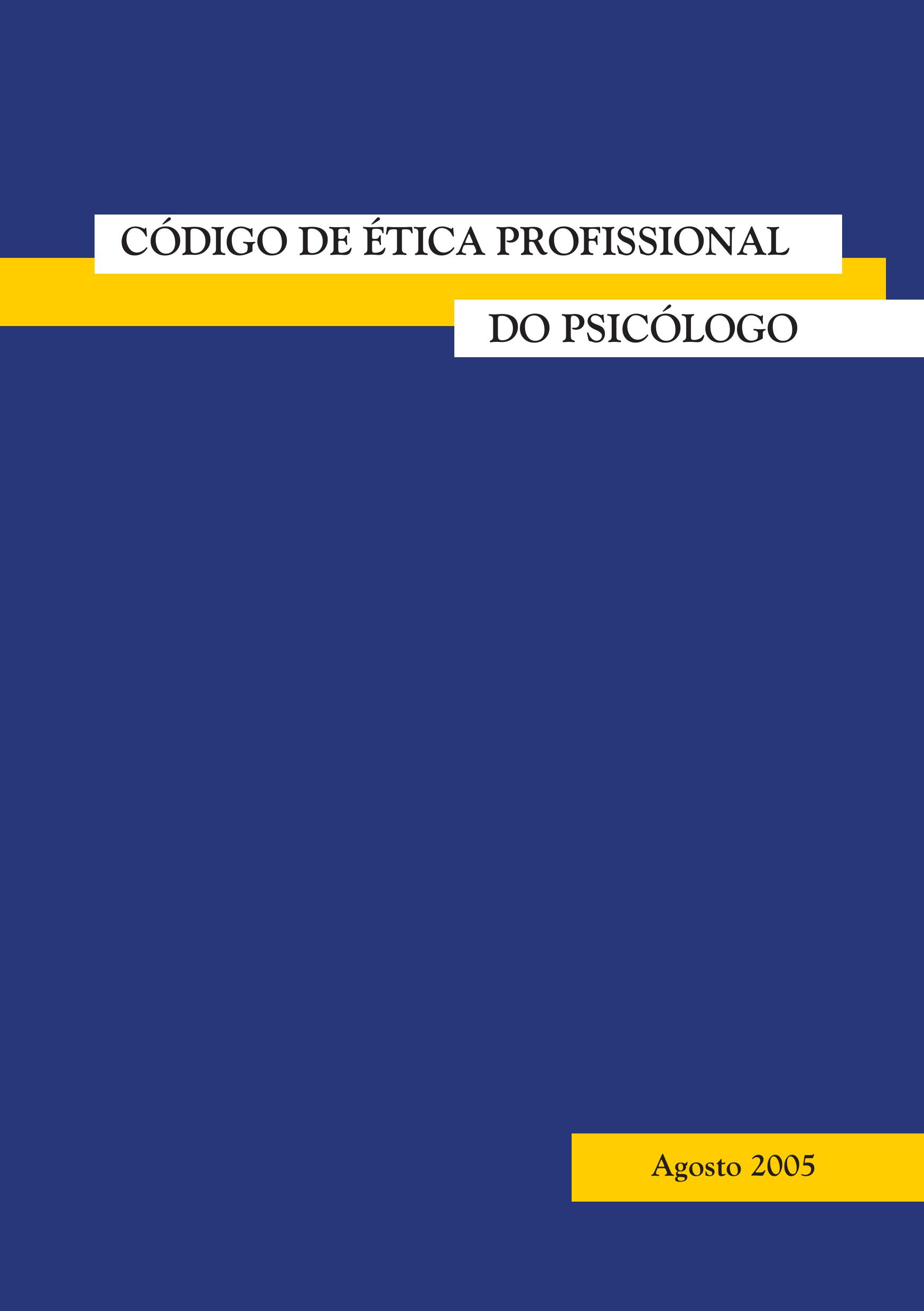Página 1 do Código de Ética
